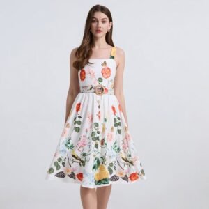 FLORAL PRINTED DRESS